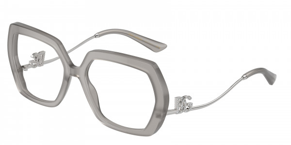 Dolce & Gabbana DG3390B Eyeglasses, 3421 OPAL GREY (GREY)