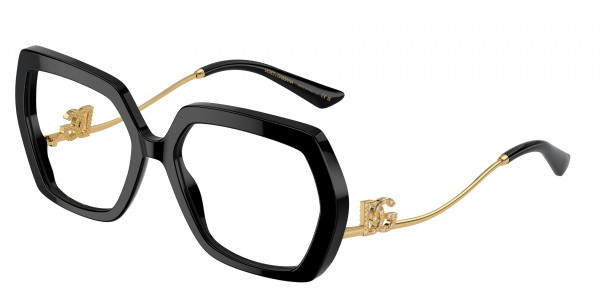 Dolce & Gabbana DG3390B Eyeglasses, 501 BLACK
