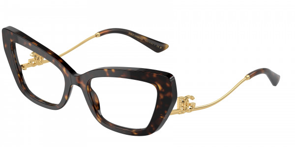 Dolce & Gabbana DG3391B Eyeglasses, 502 HAVANA (TORTOISE)