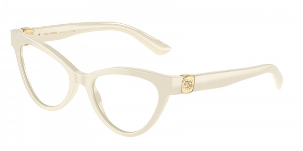 Dolce & Gabbana DG3394 Eyeglasses, 3312 CREAM (BROWN)