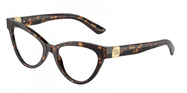 Dolce & Gabbana DG3394 Eyeglasses, 502 HAVANA (TORTOISE)