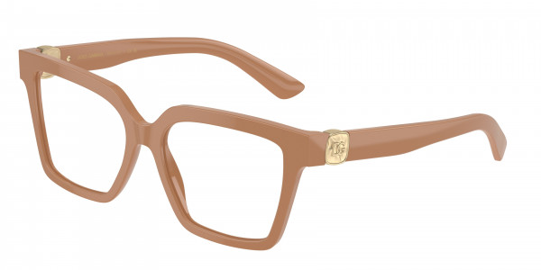 Dolce & Gabbana DG3395 Eyeglasses, 3292 FULL CAMEL (BEIGE)