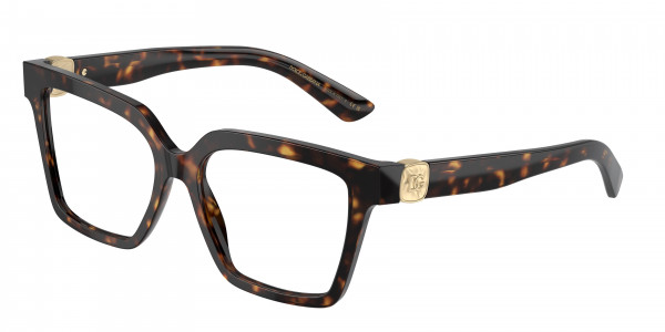 Dolce & Gabbana DG3395 Eyeglasses, 502 HAVANA (TORTOISE)