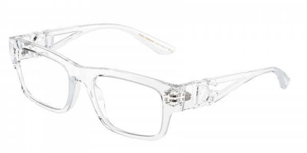 Dolce & Gabbana DG5110 Eyeglasses, 3133 CRYSTAL (WHITE)