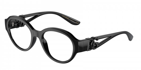 Dolce & Gabbana DG5111 Eyeglasses, 501 BLACK