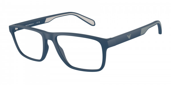 Emporio Armani EA3233 Eyeglasses, 5763 MATTE BLUE (BLUE)