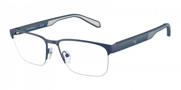 Emporio Armani EA1162 Eyeglasses, 3050 MATTE BLUE (BLUE)