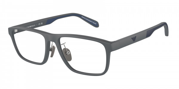 Emporio Armani EA3233F Eyeglasses, 6103 MATTE DARK GREY (GREY)