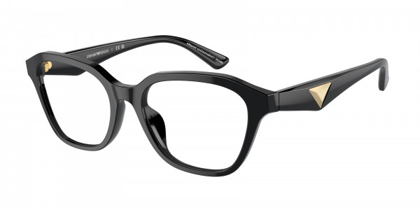 Emporio Armani EA3235U Eyeglasses, 5017 SHINY BLACK (BLACK)