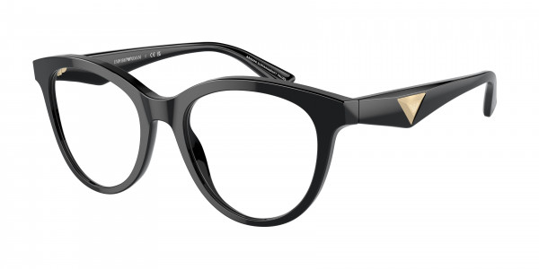 Emporio Armani EA3236 Eyeglasses, 5017 SHINY BLACK (BLACK)