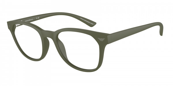 Emporio Armani EA3240U Eyeglasses, 6099 MATTE GREEN (GREEN)