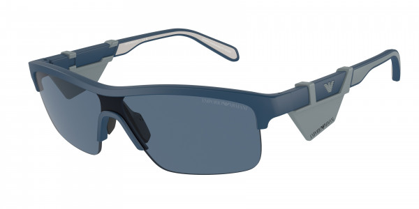 Emporio Armani EA4218 Sunglasses, 576380 MATTE BLUE DARK BLUE (BLUE)