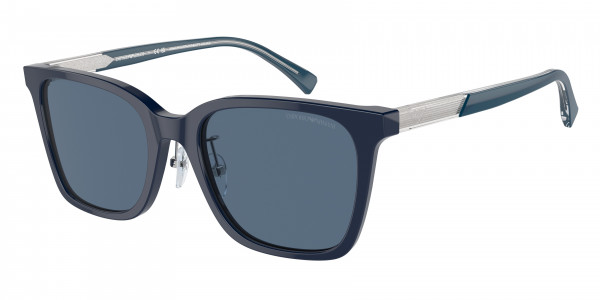 Emporio Armani EA4226D Sunglasses, 603980 SHINY BLUE DARK BLUE (BLUE)