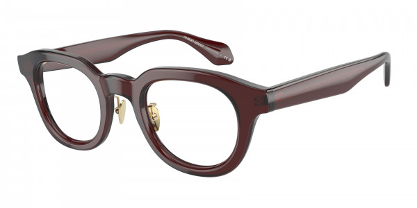 Giorgio Armani AR7253 Eyeglasses, 6062 TRANSPARENT BROWN (BROWN)