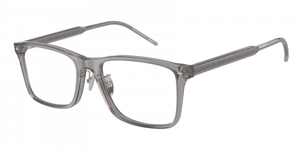 Giorgio Armani AR7258F Eyeglasses, 6070 TRASPARENT GREY (GREY)