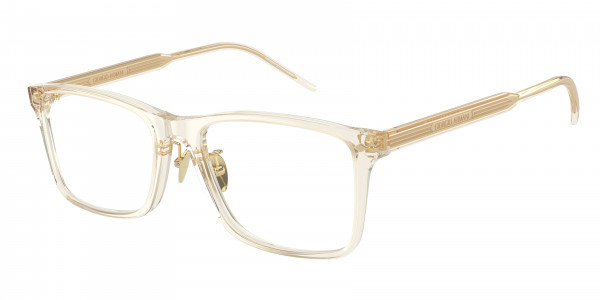 Giorgio Armani AR7258F Eyeglasses, 6077 TRASPARENT YELLOW (YELLOW)
