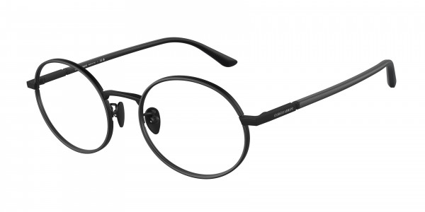 Giorgio Armani AR5145J Eyeglasses, 3001 MATTE BLACK (BLACK)