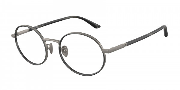 Giorgio Armani AR5145J Eyeglasses, 3378 MATTE GUNMETAL (GREY)