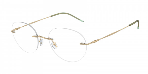 Giorgio Armani AR5147 Eyeglasses, 3002 MATTE PALE GOLD (GOLD)