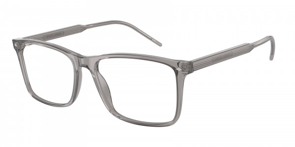 Giorgio Armani AR7258 Eyeglasses, 6070 TRASPARENT GREY (GREY)
