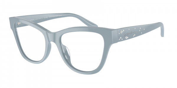 Giorgio Armani AR7260BU Eyeglasses, 6082 BLUE SUGAR PAPER (BLUE)