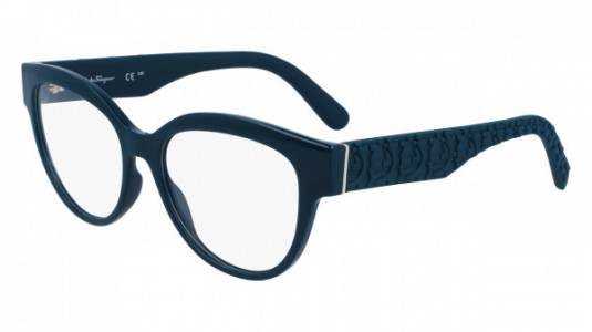 Ferragamo SF2957EN Eyeglasses, (321) PETROL