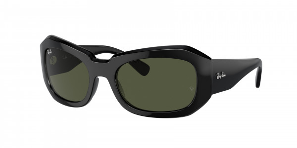 Ray-Ban RB2212 BEATE Sunglasses, 901/31 BEATE BLACK GREEN (BLACK)