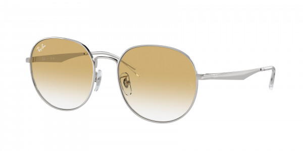 Ray-Ban RB3727D Sunglasses, 003/2Q SILVER CLEAR GRADIENT YELLOW (SILVER)