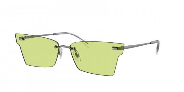 Ray-Ban RB3730 XIME Sunglasses, 004/2 XIME GUNMETAL GREEN (GREY)