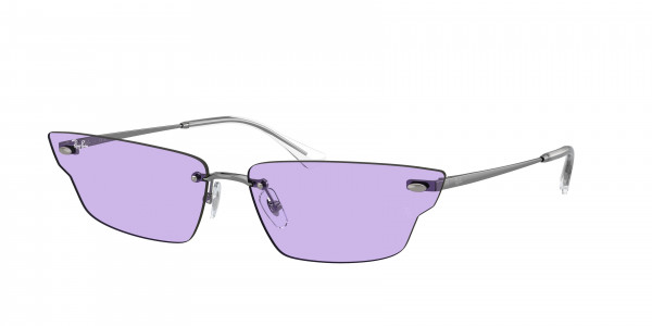 Ray-Ban RB3731 ANH Sunglasses, 004/1A ANH GUNMETAL VIOLET (GREY)