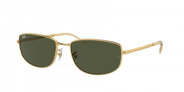 Ray-Ban RB3732 Sunglasses, 001/31 ARISTA GREEN (GOLD)