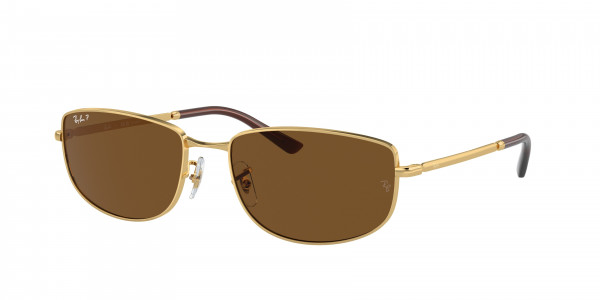 Ray-Ban RB3732 Sunglasses, 001/57 ARISTA BROWN POLAR (GOLD)