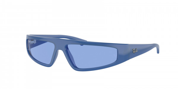 Ray-Ban RB4432 IZAZ Sunglasses, 676180 IZAZ ELECTRIC BLUE BLUE (BLUE)