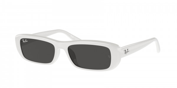 Ray-Ban RB4436D Sunglasses, 677287 WHITE DARK GREY (WHITE)