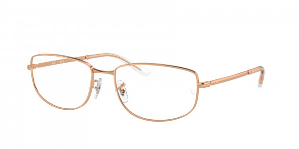Ray-Ban Optical RX3732V Eyeglasses, 3094 ROSEGOLD (GOLD)