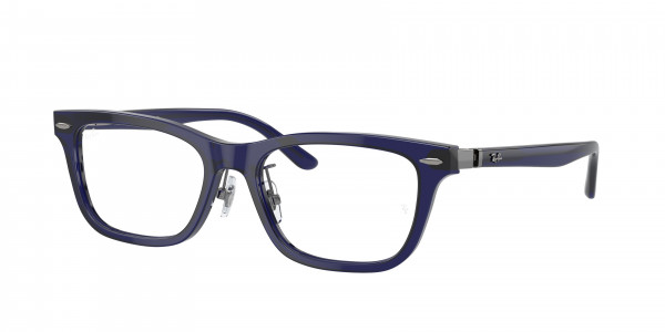 Ray-Ban Optical RX5426D Eyeglasses, 8288 TRANSPARENT BLUE (BLUE)