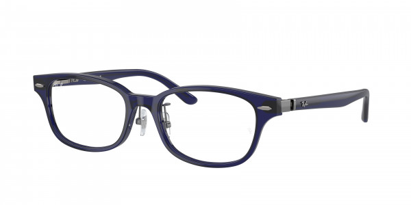 Ray-Ban Optical RX5427D Eyeglasses, 8288 TRANSPARENT BLUE (BLUE)