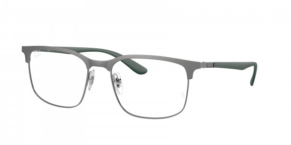 Ray-Ban Optical RX6518 Eyeglasses, 2620 MATTE GUNMETAL ON GUNMETAL (GREY)