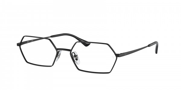Ray-Ban Optical RX6528 YEVI Eyeglasses, 2503 YEVI MATTE BLACK (BLACK)