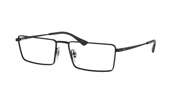 Ray-Ban Optical RX6541 EMY Eyeglasses, 2503 EMY MATTE BLACK (BLACK)