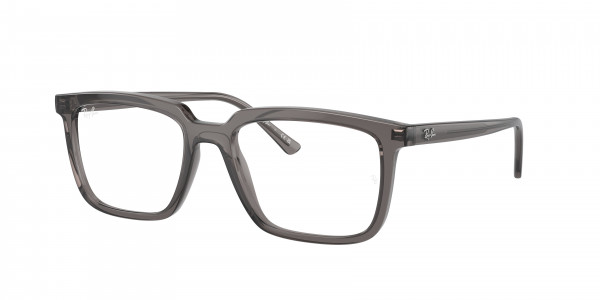 Ray-Ban Optical RX7239 ALAIN Eyeglasses, 8257 ALAIN OPAL DARK GREY (GREY)
