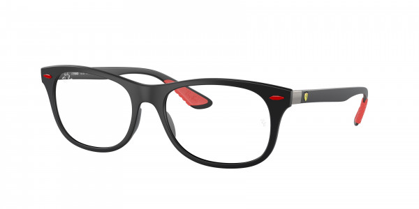 Ray-Ban Optical RX7307M Eyeglasses, F602 MATTE BLACK (BLACK)