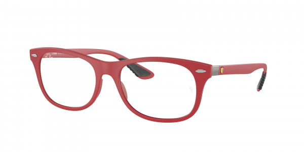 Ray-Ban Optical RX7307M Eyeglasses, F628 MATTE RED (RED)