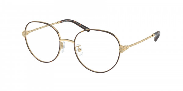 Tory Burch TY1086 Eyeglasses, 3349 SHINY LIGHT GOLD (GOLD)