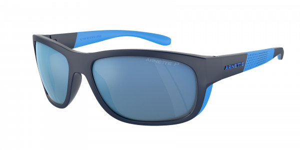Arnette AN4337 FLORESTA Sunglasses, 275422 FLORESTA DK BLUE/LT BLUE MATTE (BLUE)