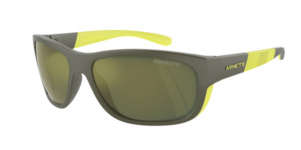 Arnette AN4337 FLORESTA Sunglasses, 28546R FLORESTA MILITARY/LIME MATTE/S (GREEN)