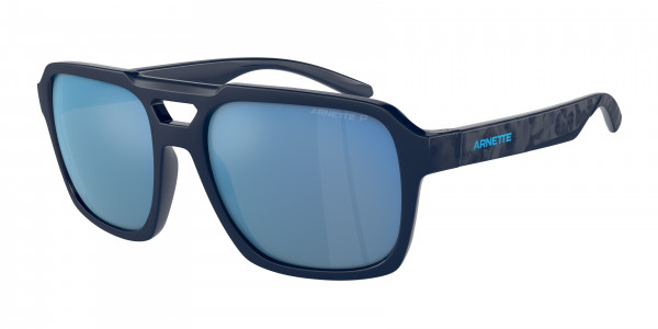 Arnette AN4339 KEIA Sunglasses, 275422 KEIA DARK BLUE MATTE/SHINY DAR (BLUE)