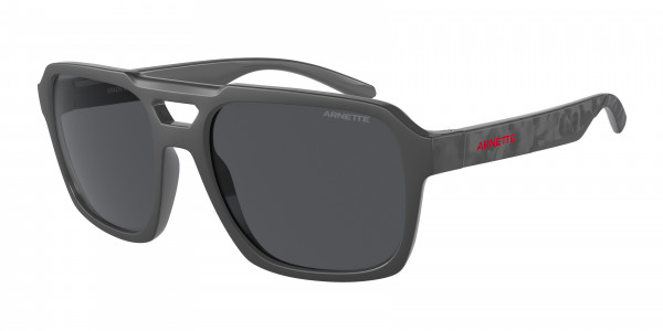 Arnette AN4339 KEIA Sunglasses, 287087 KEIA MEDIUM GREY MATTE/SHINY D (GREY)