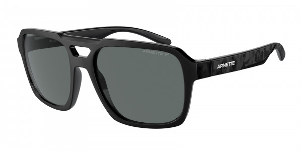Arnette AN4339 KEIA Sunglasses, 290081 KEIA RECYCLED BLACK MATTE/SHIN (BLACK)