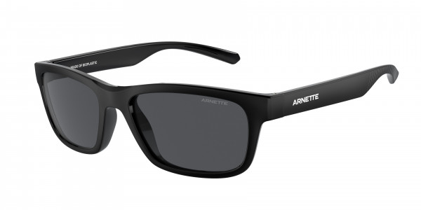 Arnette AN4340 DEYA Sunglasses, 290087 DEYA RECYCLED BLACK MATTE/SHIN (BLACK)